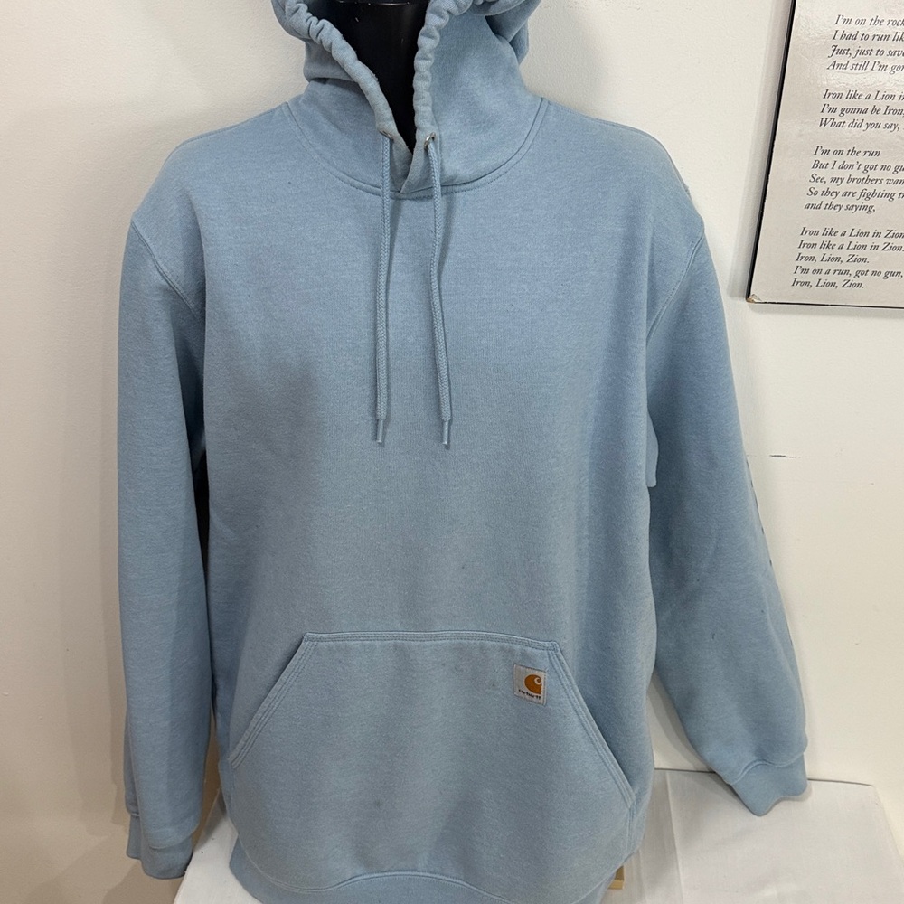 Carhartt Loose Fit hoodie in Light Gray